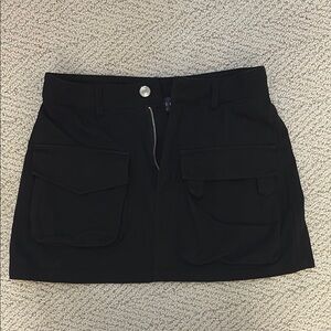 White Fox Boutique Black Mini Skirt